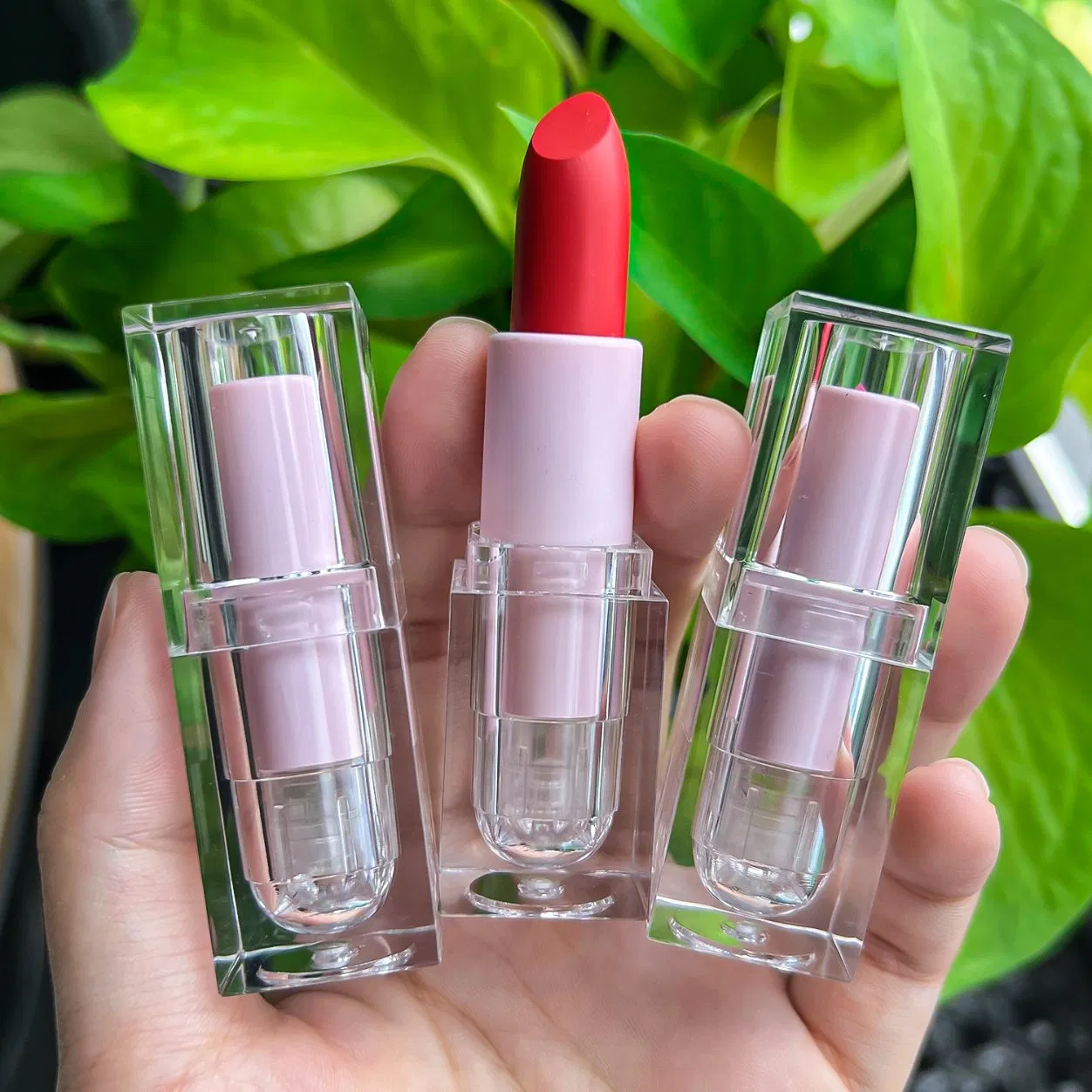 Chinese Cosmetic Makeup Manufacturer Natural Plant Fruit Lipstick Makeup Custom Logo