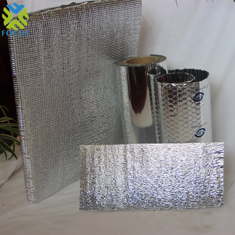 Polyester PE Film Laminated with Pet Metallised Barrier Bubble Foil Thermal Insulation Materials