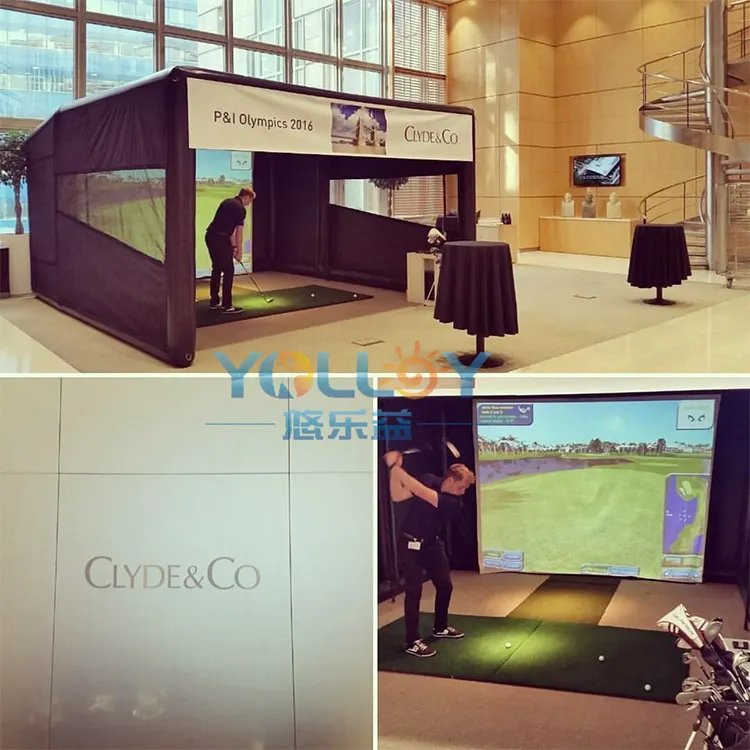 Portable Inflatable Golf Simulator Tent