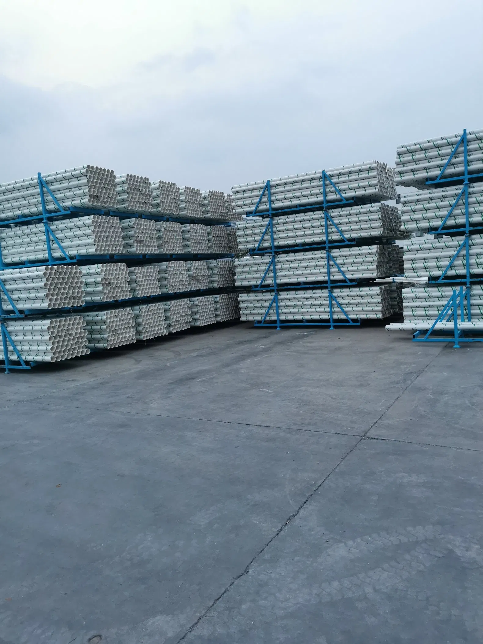 PVC Spiral Silencer Pipe Sewer Sewage Pipe UPVC 75 110 160 200 250 315 400 Plastic Pipe