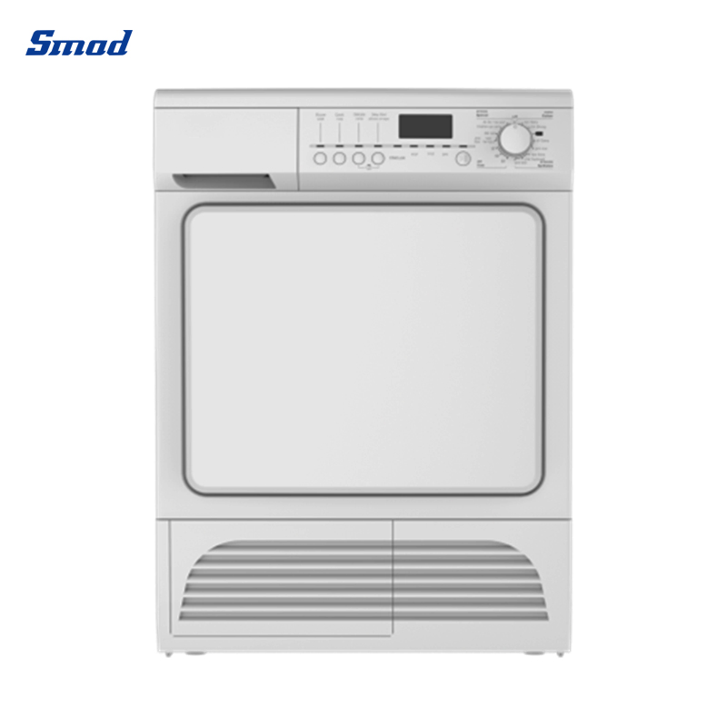 Home Electrice Condenser Drying 8kg Front Loading Clothes Dryer Machine