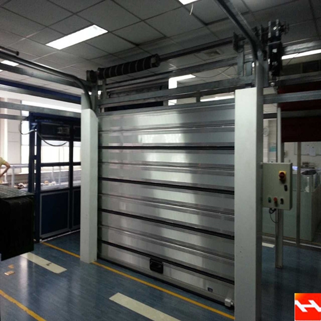 China Steel Metal Security Heat Preservation Rolling Shutter Door Suppliers Price