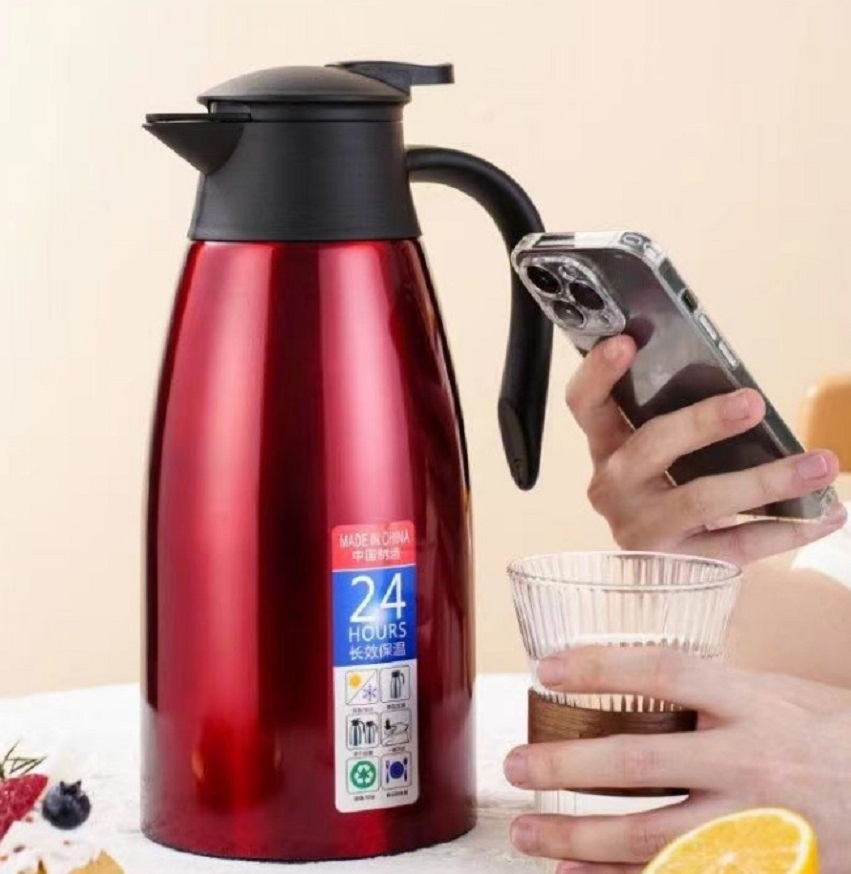 Large-Capacity Stainless Steel Colorful Insulated Water Kettle