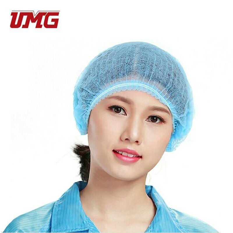 Disposable Caps Non Woven Blue or White Protective Cap