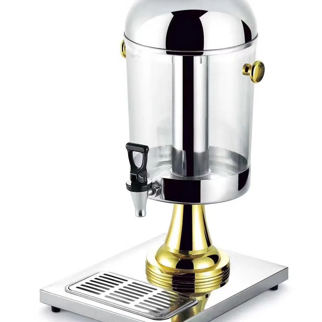 Premium Stainless Steel Juice and Beverage Dispenser for Events