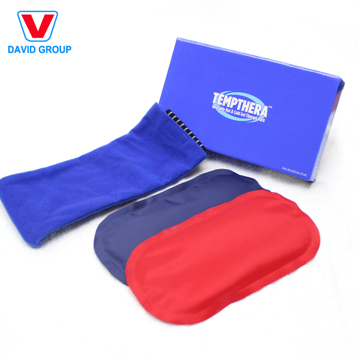 Medical Therapy Nylon Reusable Microwaveable Hot Cold Gel Pack for Body Care