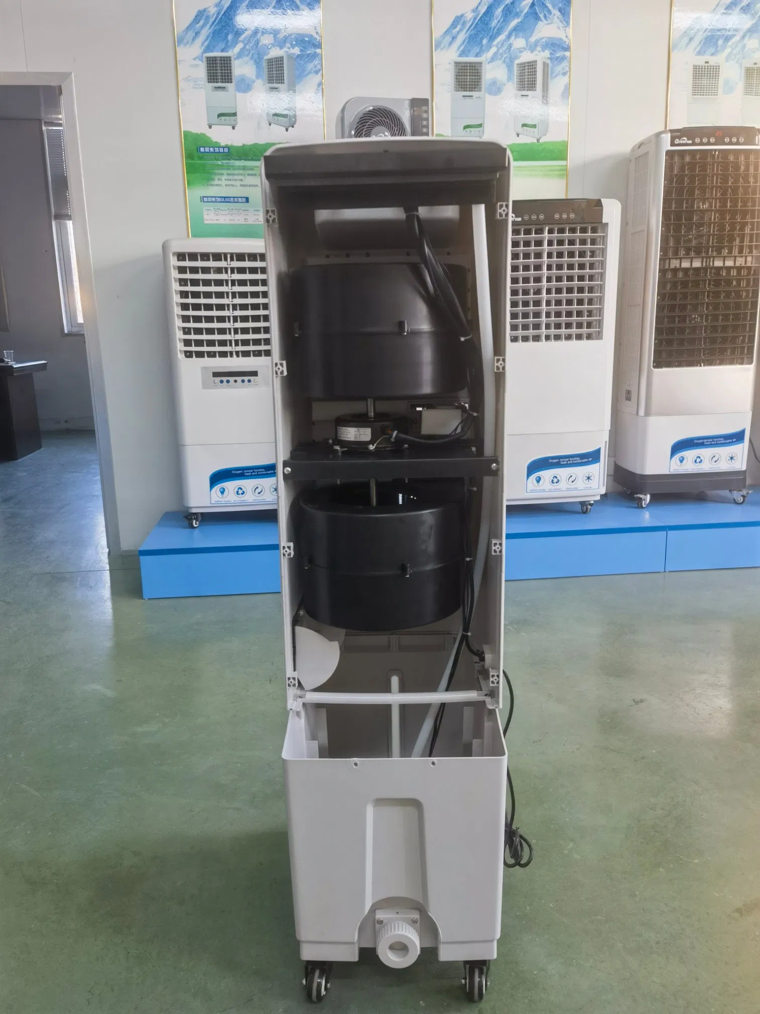 Double Centrifugal Fan Air Cooler