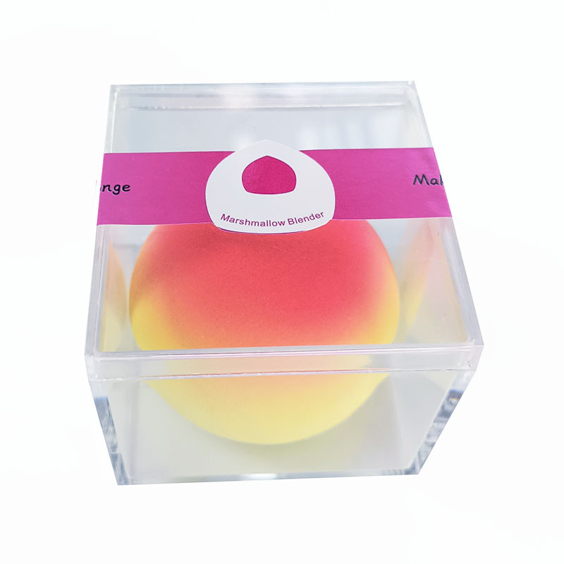 Super Soft Peach Marshmallow Makeup Sponge & Pink Mochi Blender Sponge Single Packaging Custom Logo Beauty Sponge Blender