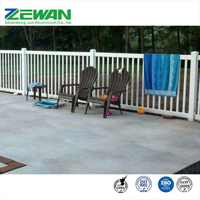 Aluminium Pool Fence Outdoor Metal Tubular Fence for Pool