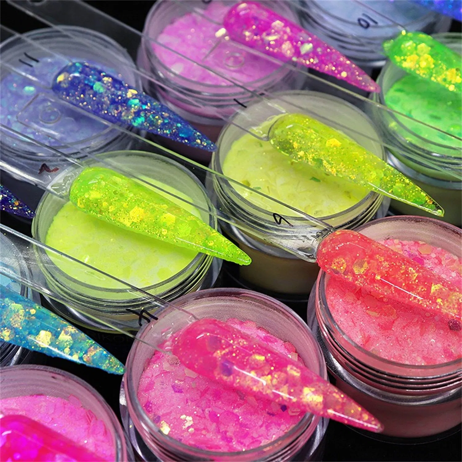Nail Supplies Custom Private Label Nail Extension Art Design 3 in 1 Nails Pigments Acrylic Powder Bulk Wholesale Nail Acrylic Dipping Powder
