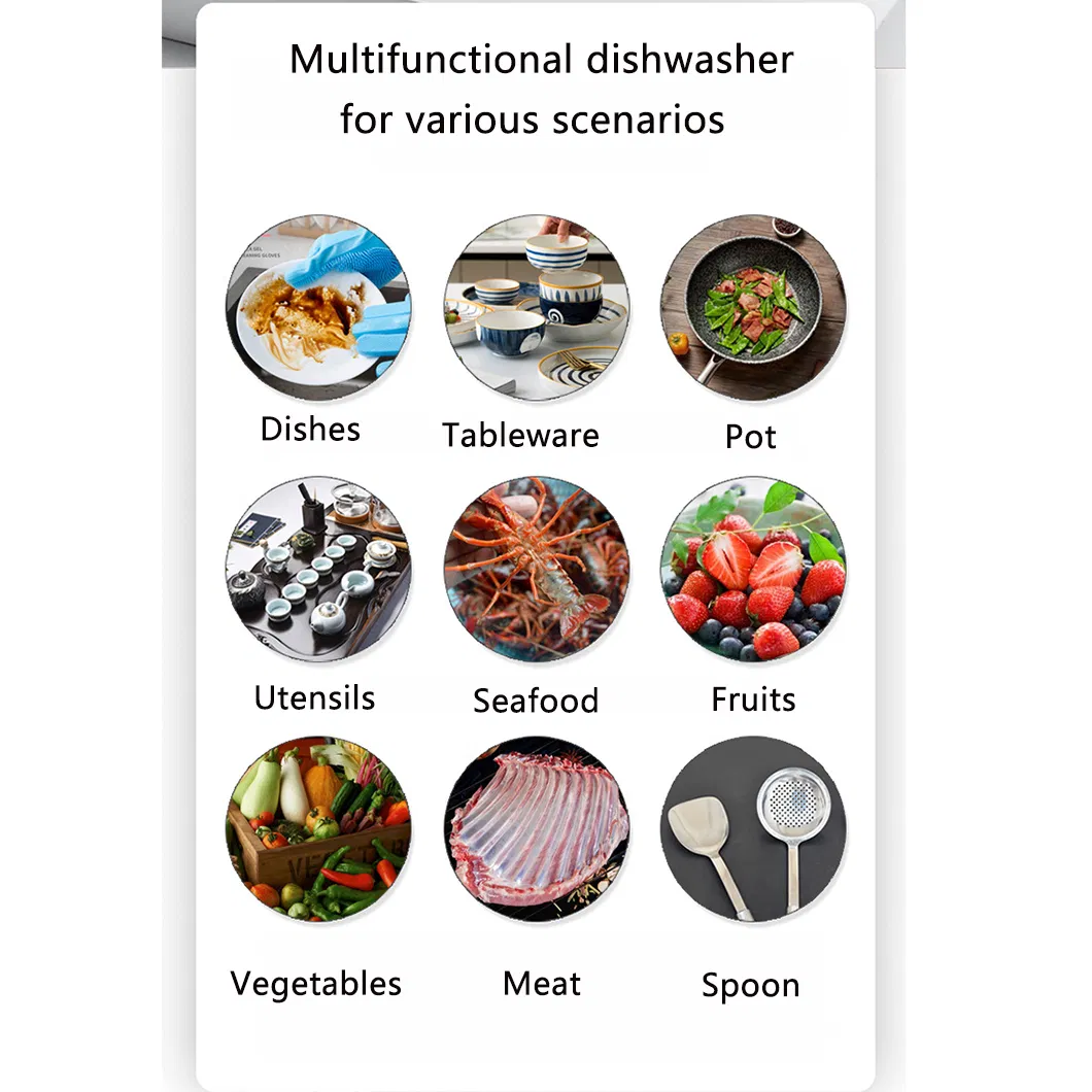 Chinese Manufacturer Restaurant Hotel Kitchen Use Ultrasonic Dishwasher Commercial Dishwasher Machine