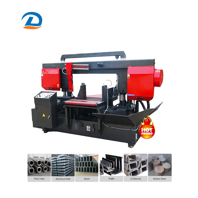 Ленточная пила по металлу полуавтоматическая с редуктором