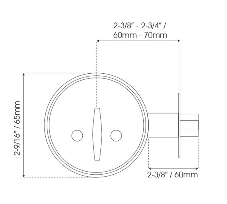 Door Hardware Stainless Steel Single Side Opening Deadbolt Lock