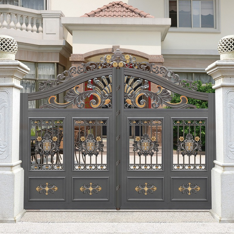 Modern Design Metal Door with Energy Efficient Insulation