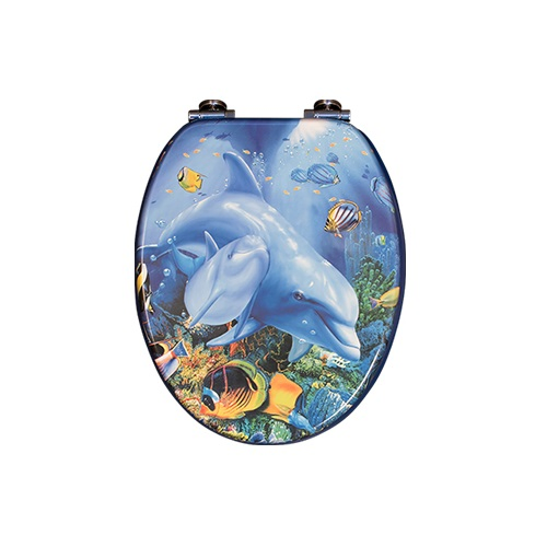 MDF Printing Soft Toilet Seat Cover, Toilet Seat Wc Seat