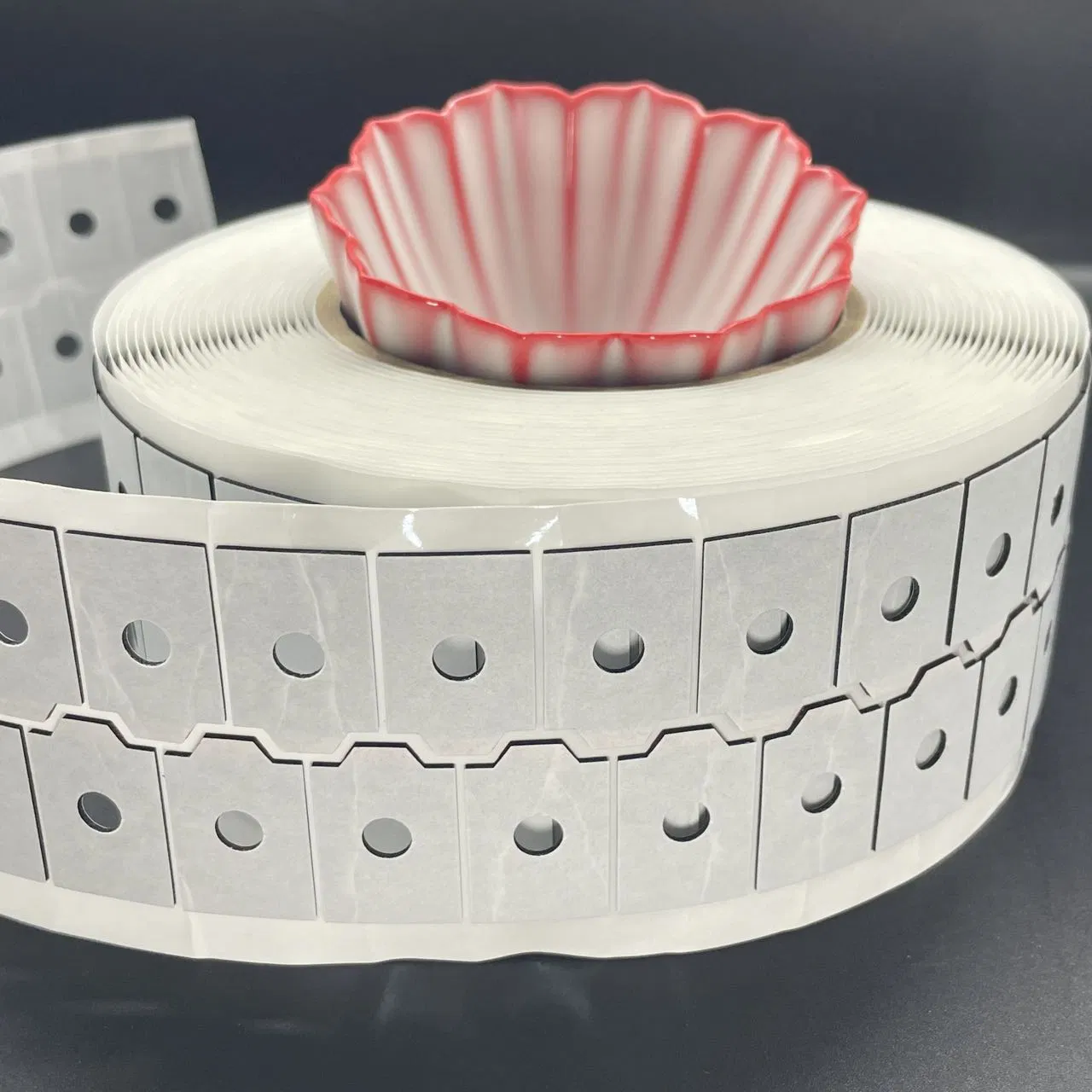 Red Acrylic Adhesive Lens Edging Pads