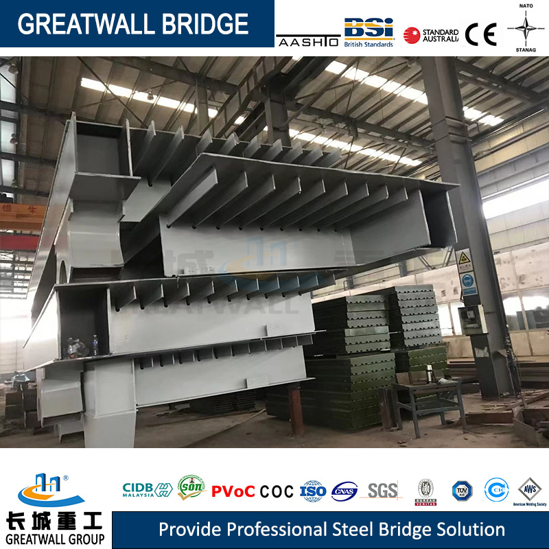 Steel Structure Construction Arch Bridge From China with Low Cost