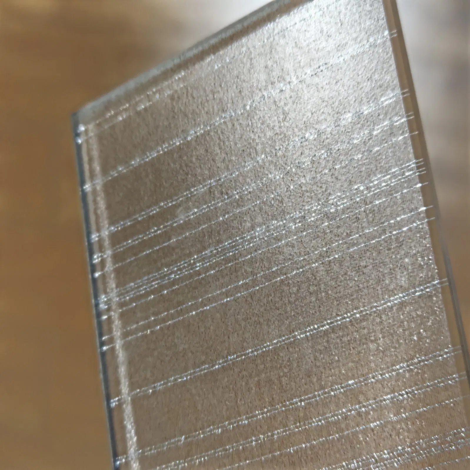 Polished Edge Pearl Luster Furniture Glass Common Laminated Glass