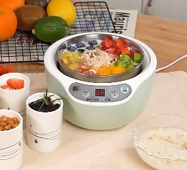 a Small Household Yogurt Maker with a Double-Layer Inner Liner That Is Easy to Use