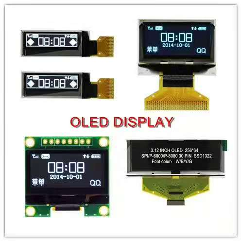 OLED-дисплей 0.96 дюйма, монохромный, высокой яркости