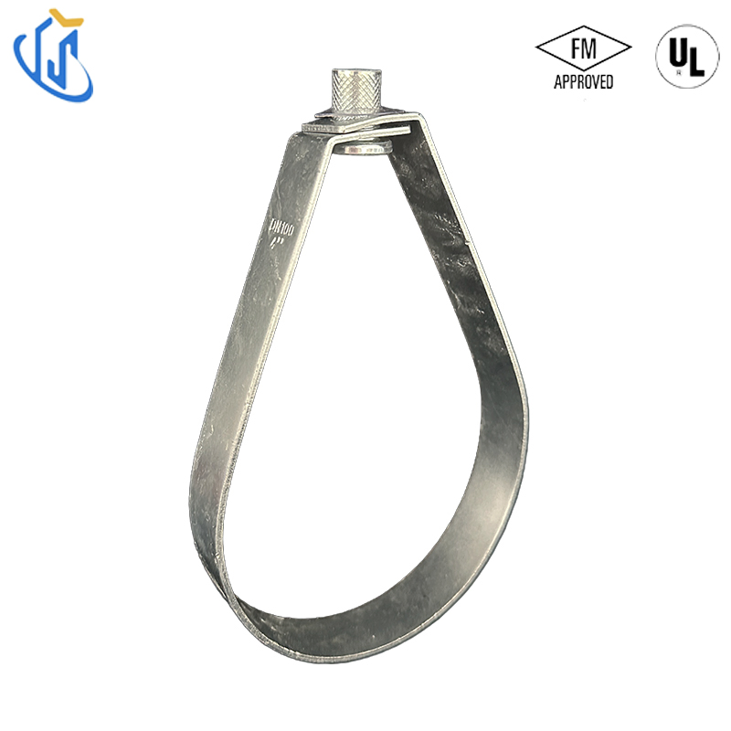 Seismic Pear Shaped Swivel Hanger Galvanized for Pipe Bracing System