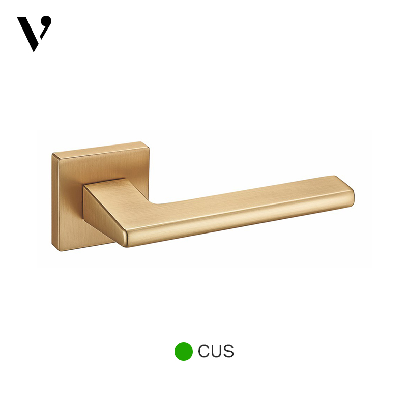 A6-290 Vaisite Brand New Customized Decorative Zinc Alloy Lever Handle on Rosette for Room Door