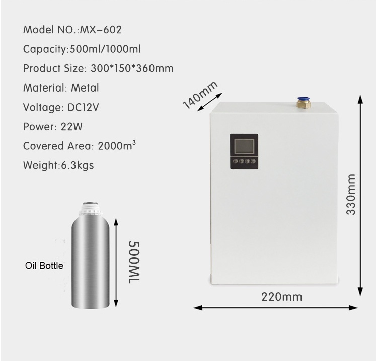 Scent Machine Aroma Diffuser for Medium Areas Church Mosque Airport Shopping Mall Office Building Hotels