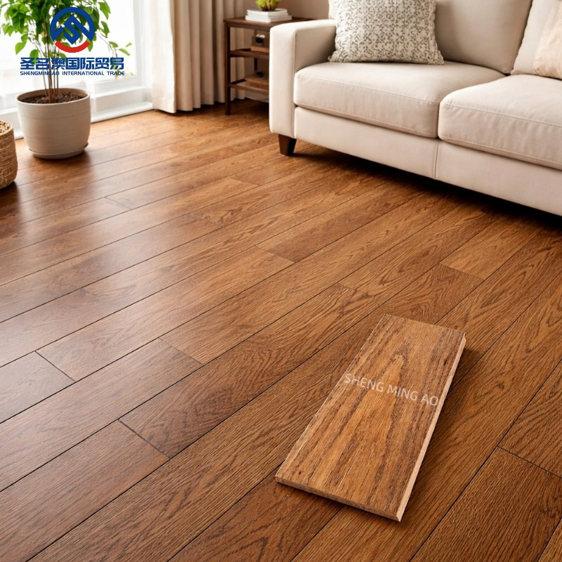 Инженерная доска из дуба, натуральный цвет