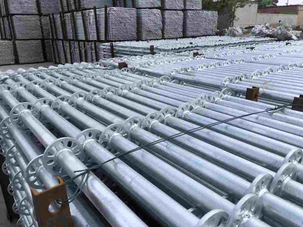 Multifunctional Multi-Pole Ringlock Scaffolding Steel Q235/355 Ring Lock Construction Equipment Tools Layher Used All Round Modular Scaffolding for Construction