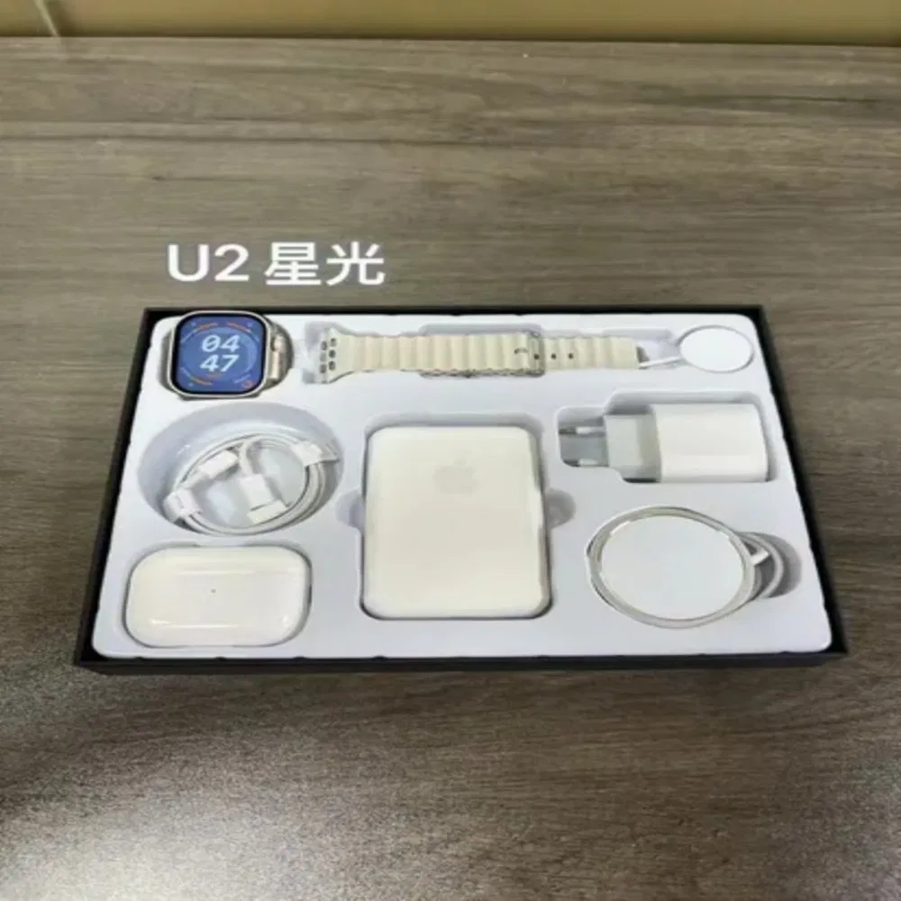 “ Ultra 2 Series” 10 S10 Pods PRO2, , Earphones, Magsafe Charger, Smart Watch & 20W Kit: Perfect Travel Pack!