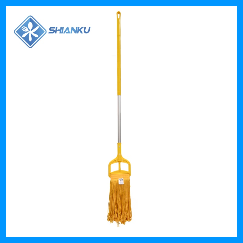 Shianku Polyester Brocade Portable Absorptive Color Coded Industrial Cleaning Mop Set