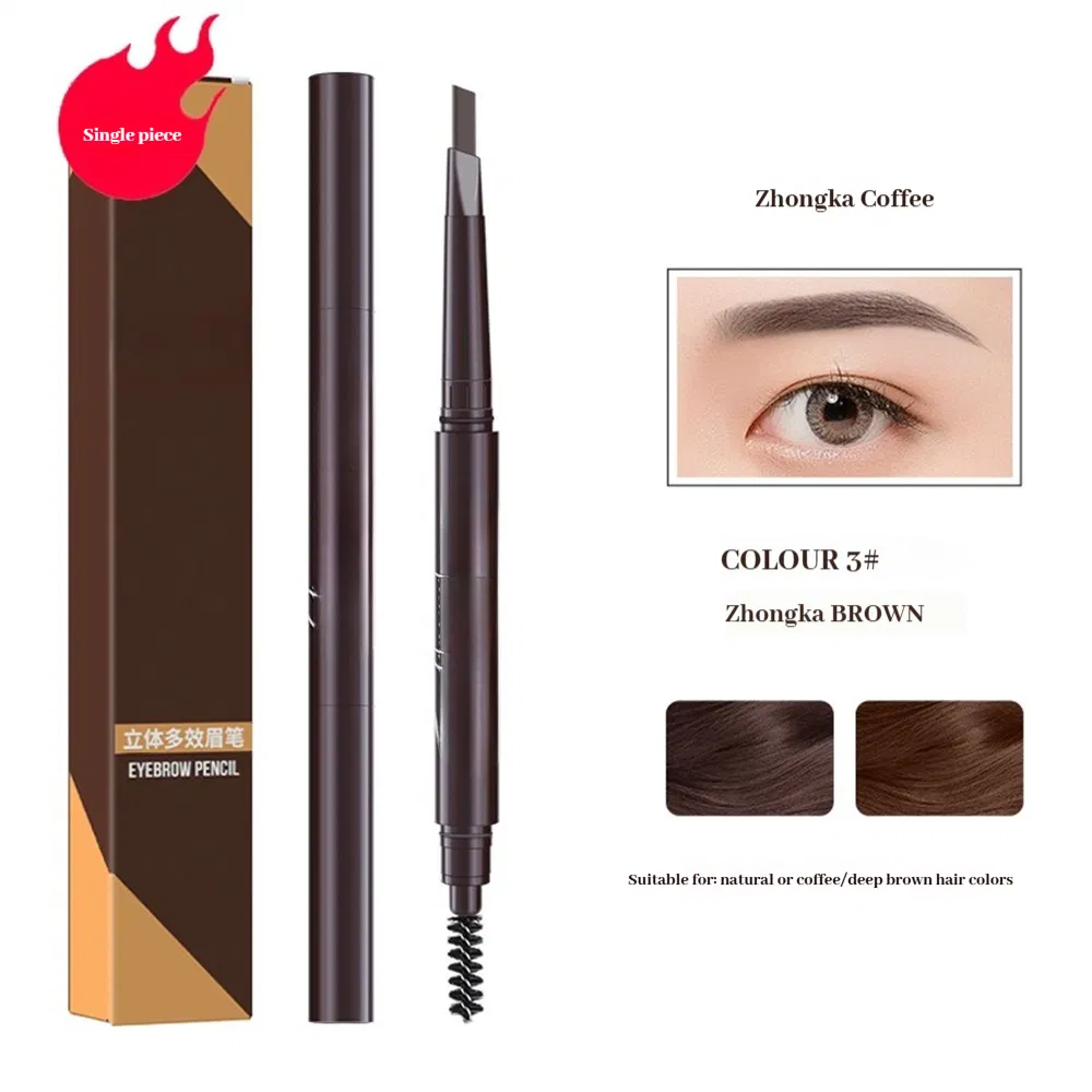 Ultra Fine Mechanical Brow Pencil with Spiral Design for Hair Strokes