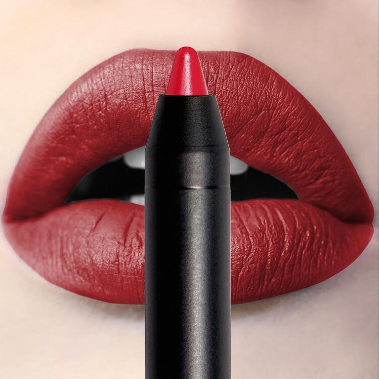 13 Colors Custom Black Lip Liner Beautify Lip Shape Waterproof Delicate Wholesale Lipliner