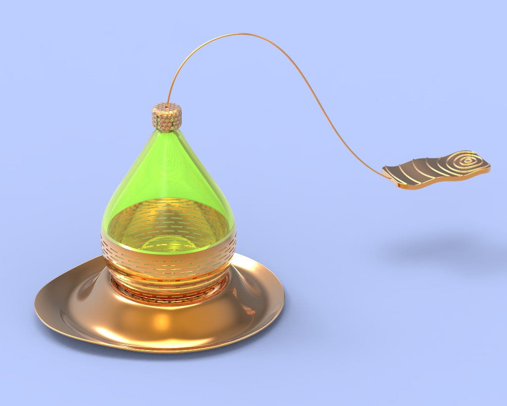 The Gold Plating Stainless Steel Tea Infuser