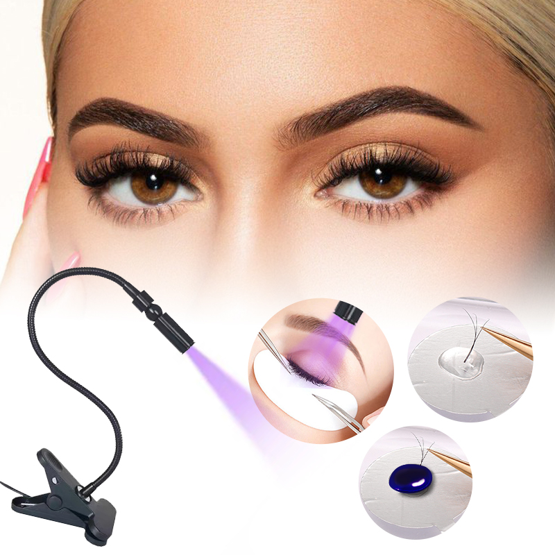 Wholesale Microwave Clip LED Lamp Private Label UV Eyelash Extension