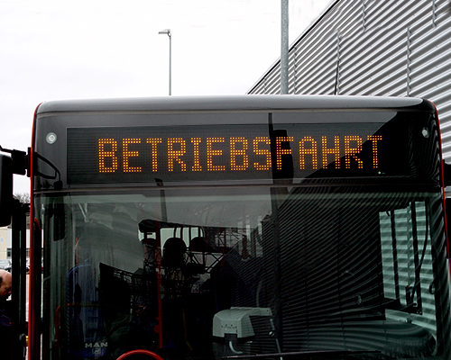 Bus LED Moving Sign for Route / Destination Information