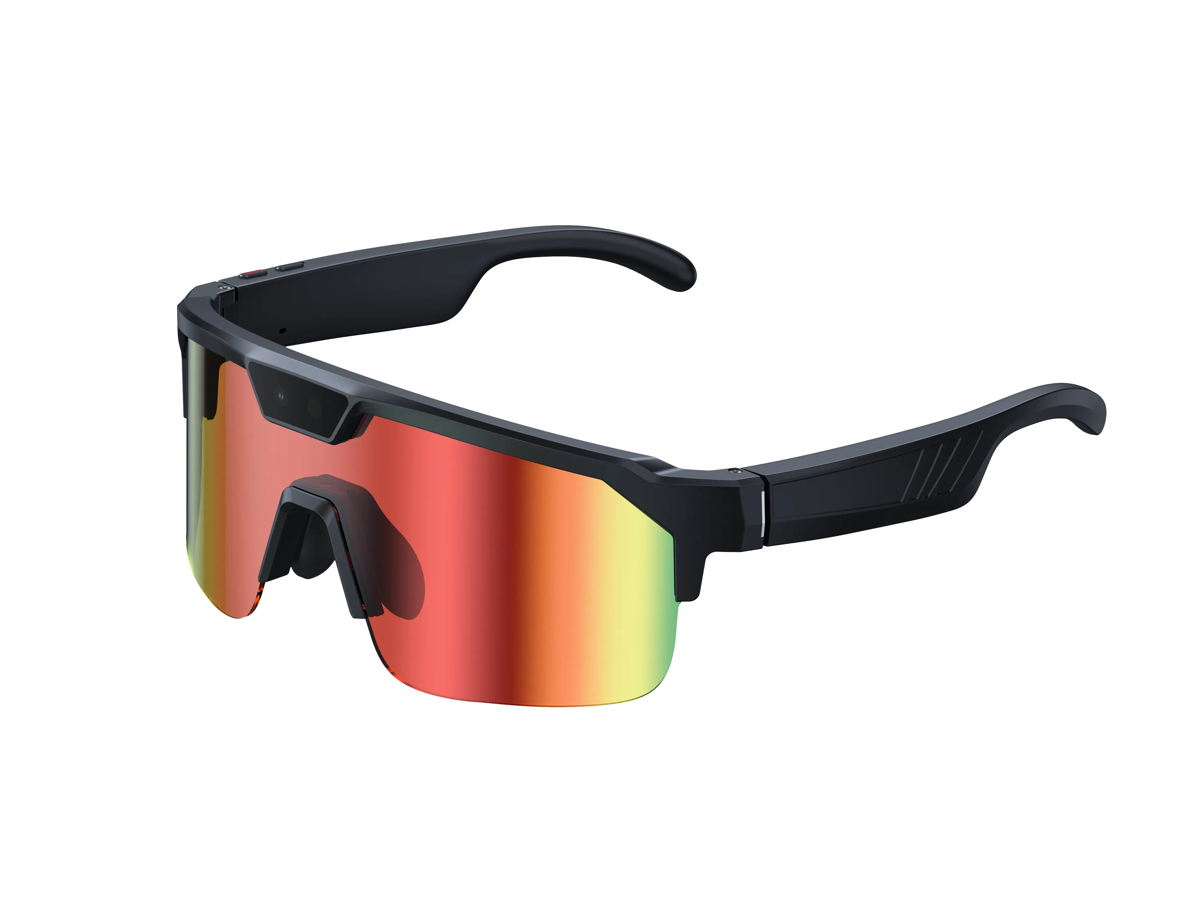 V821 Chip Ai Smart Sport Sunglasses Hands Free Photography 100 Language Translation Enc Noise Reduction for Cycling Running