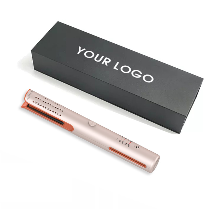 Travel Mini Portable Straight Hair and Curler Professional Cold Air Wireless Ceramic Titanium Hair Styling Tool