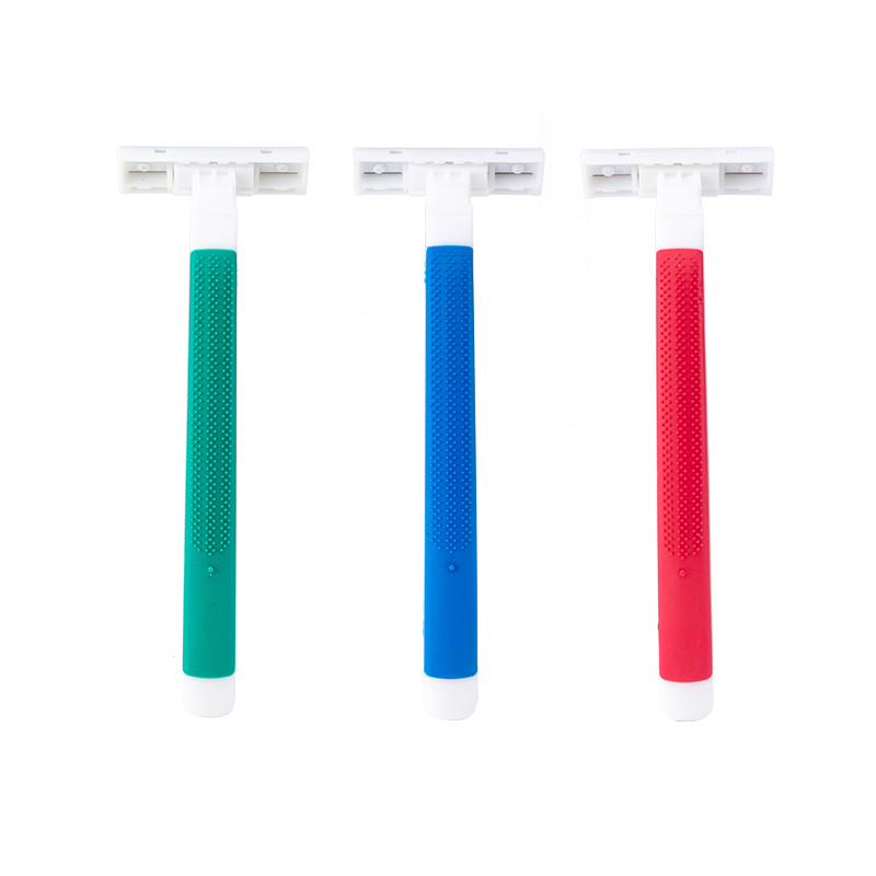 Rainbow Color Fashion Twin Blade Cartridge Razor