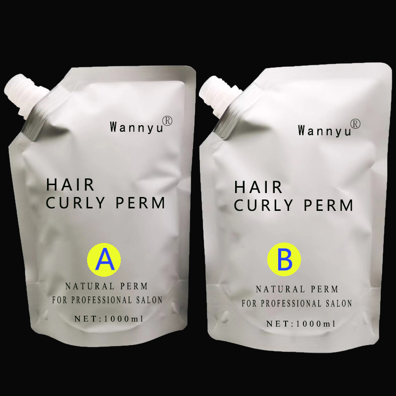 Repairing Damaged Hair Collagen Wavy Hair Perm