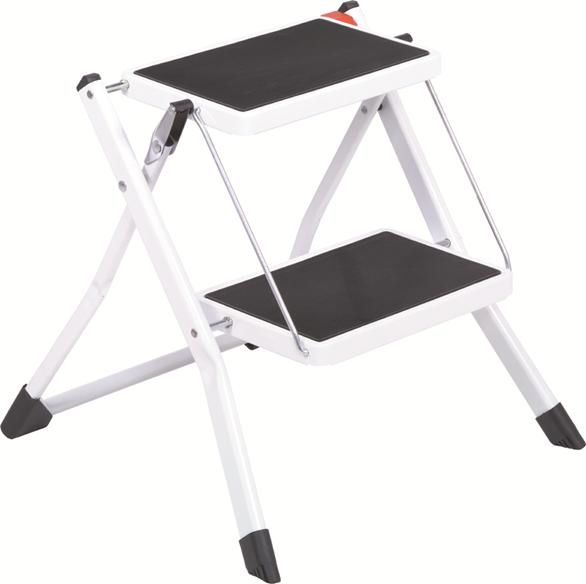 2 Step Ladder with Plastic Mat Home Using Step Steel Ladder
