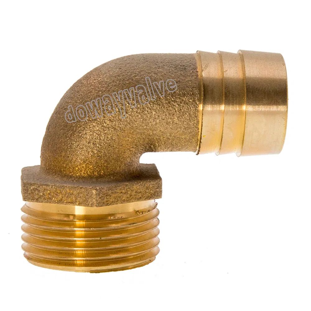 C83600 Bronze Casting Straight Hose Fitting