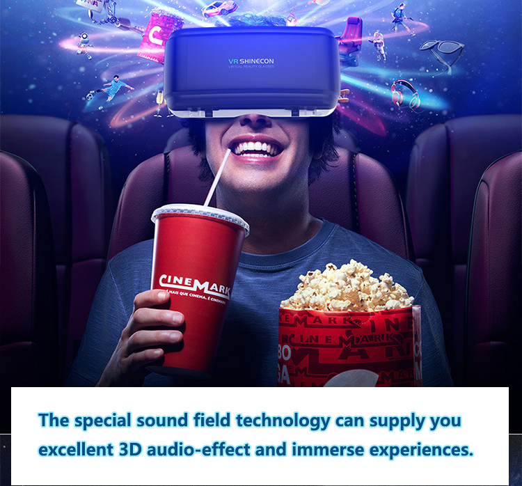 VR-очки Sotech Home Theater с HD-экраном и качественным звуком