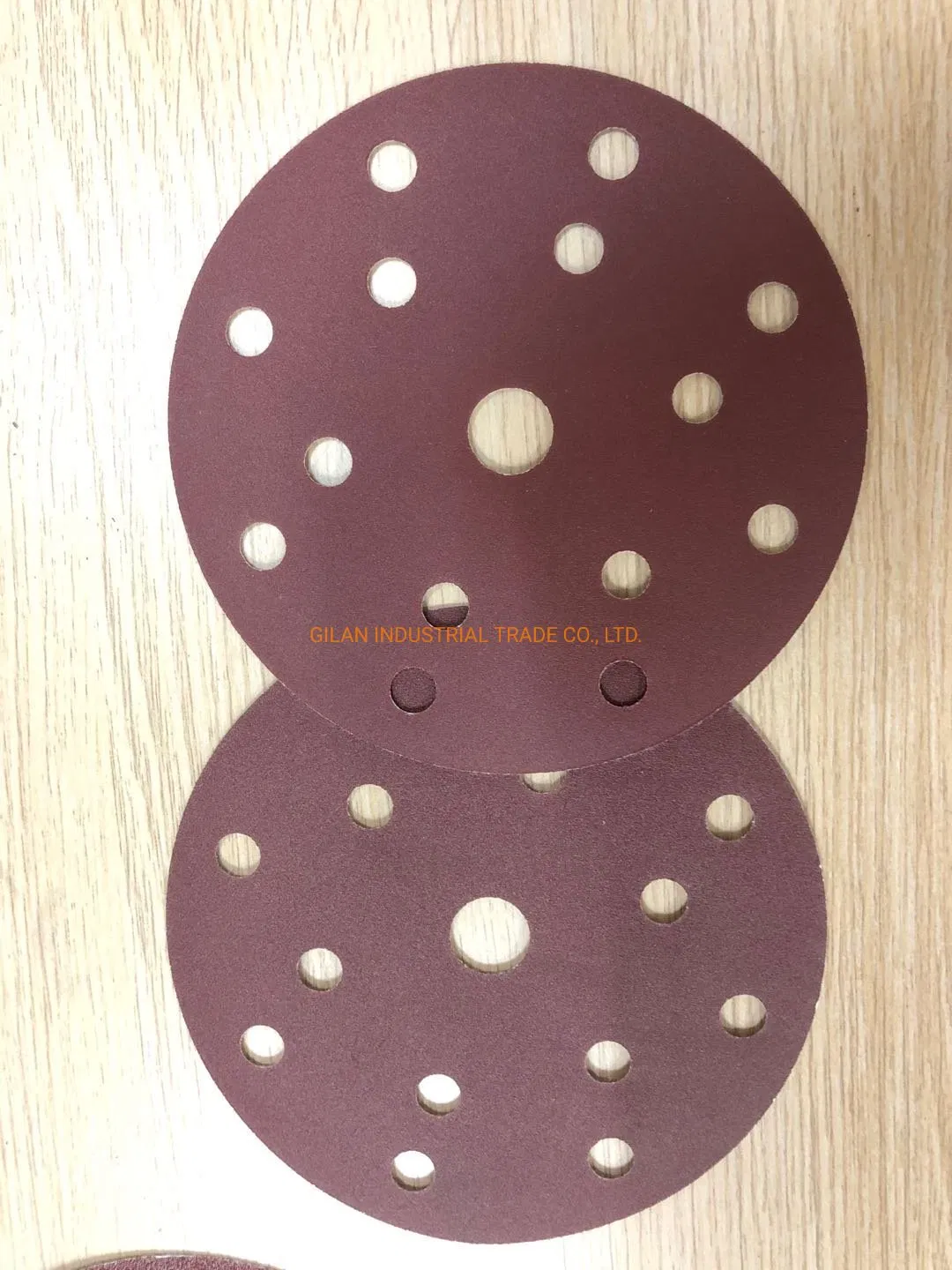 Шлифовальный диск алюминиевый 150мм, 15 отверстий