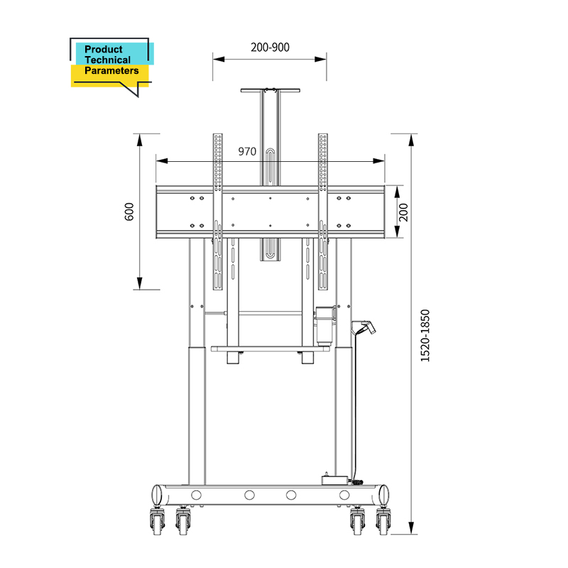 Top Electric Motorized TV Lift Most 55-86 Inch Flat Panel LED Stand Design Compact Electric Motorized LCD Lift Stand with Remote Control Education Equipment