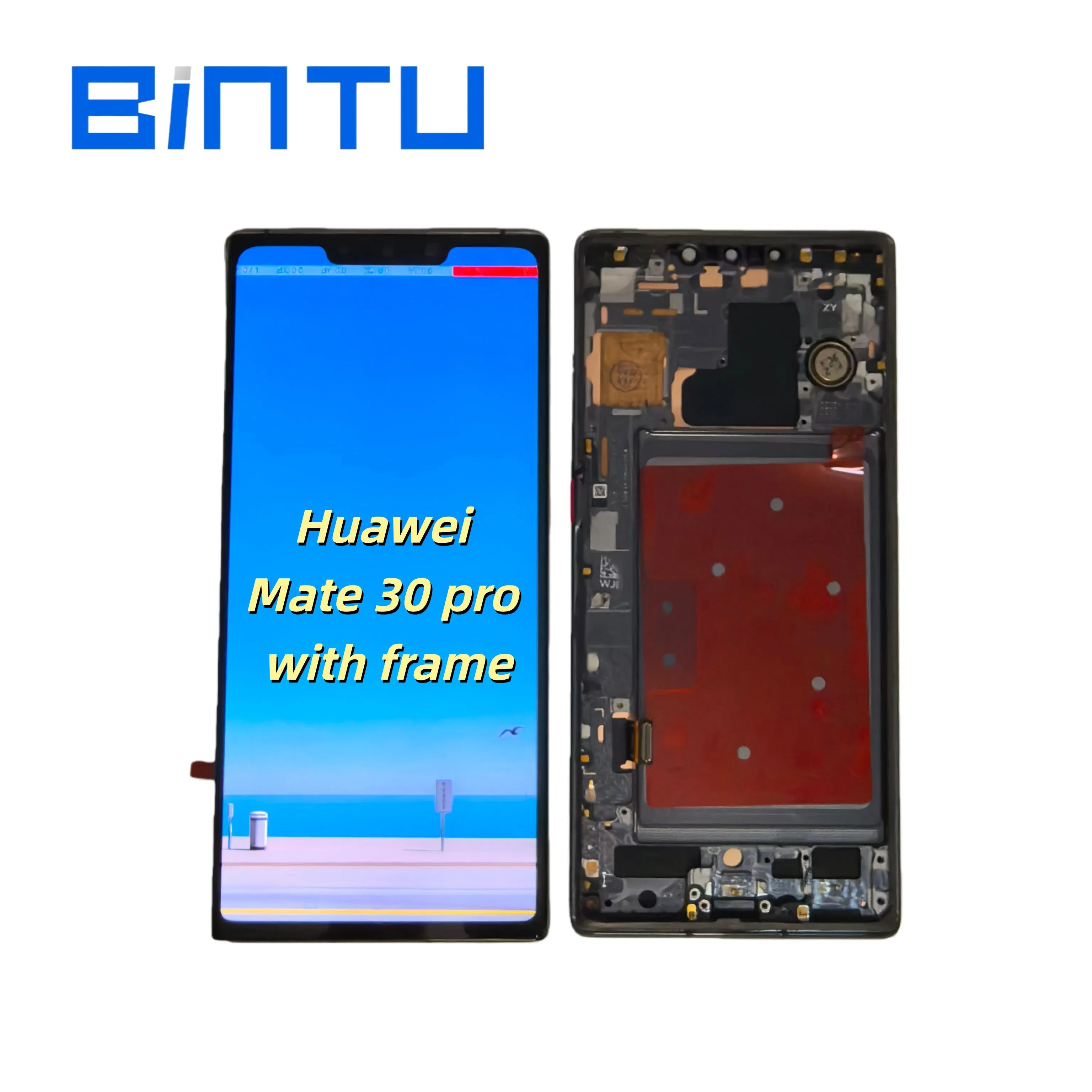 OLED-экран с рамкой для Huawei Mate 30 Pro, 6.4 дюйма