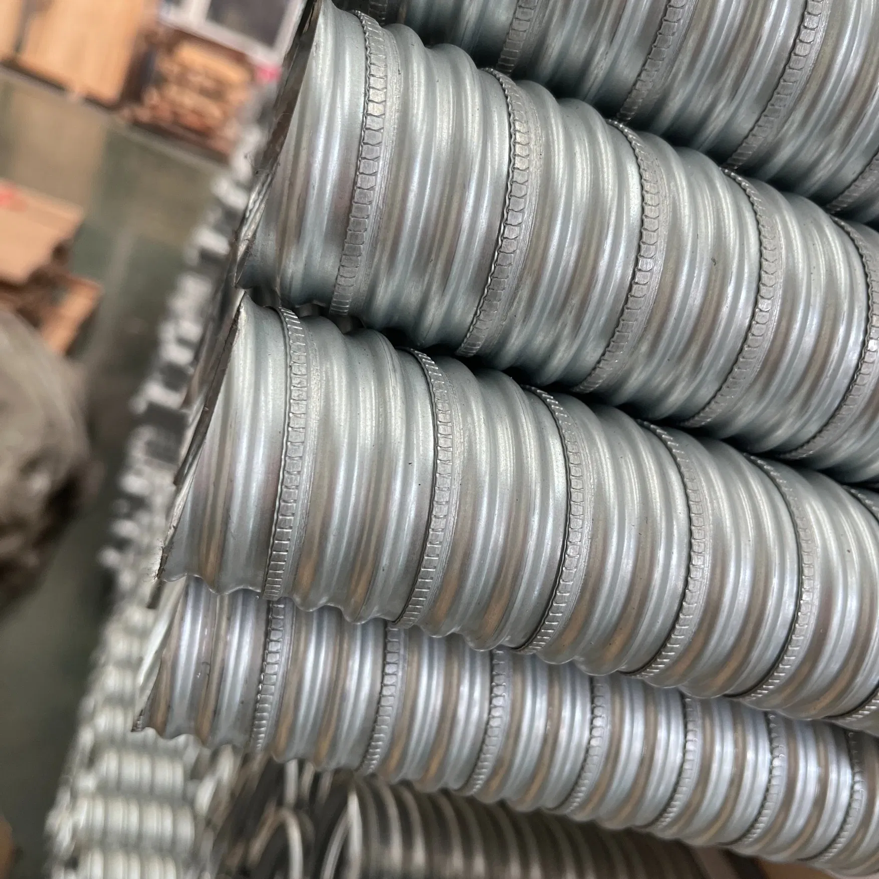 85mm Galvanized Prestressed Corrugated Metal Pipe for Bridges and Buildings