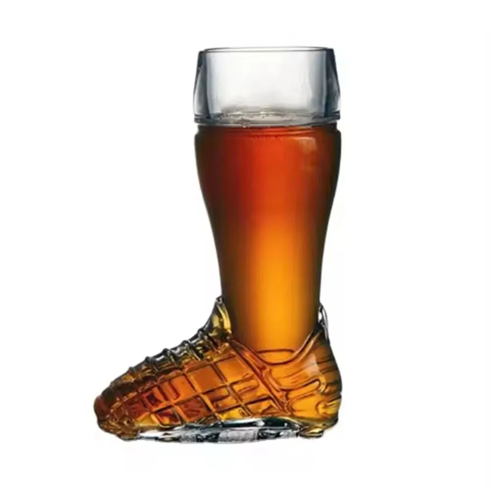 2026 Football-World-Cups Football Boot Shape Large Capacity Football Soccer Boot Design Fan Beer Glass Wine Cup