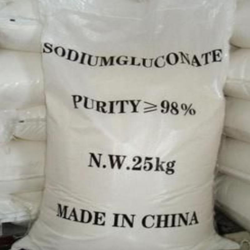 More Than 98. % Purity Industry Grade Construction Sodium Gluconate