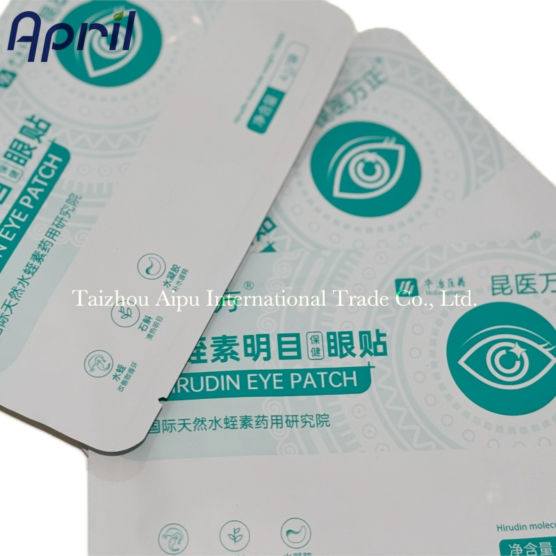 Herbal Eye Patch with Leech Extract Relieve Eye Strain and Improve Vision